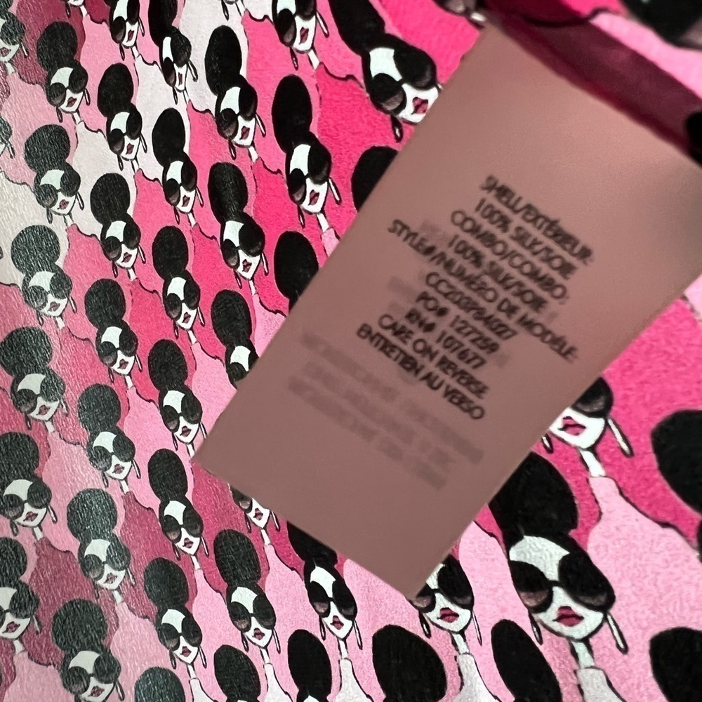 Alice + Olivia Martel Silk Blouse - Picture 7 of 9